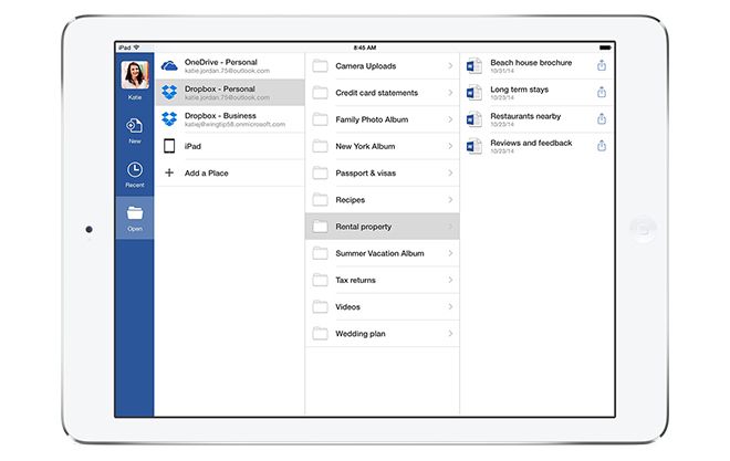 MICROSOFT AND DROPBOX ANNOUNCE OFFICE PRODUCT INTEGRATION