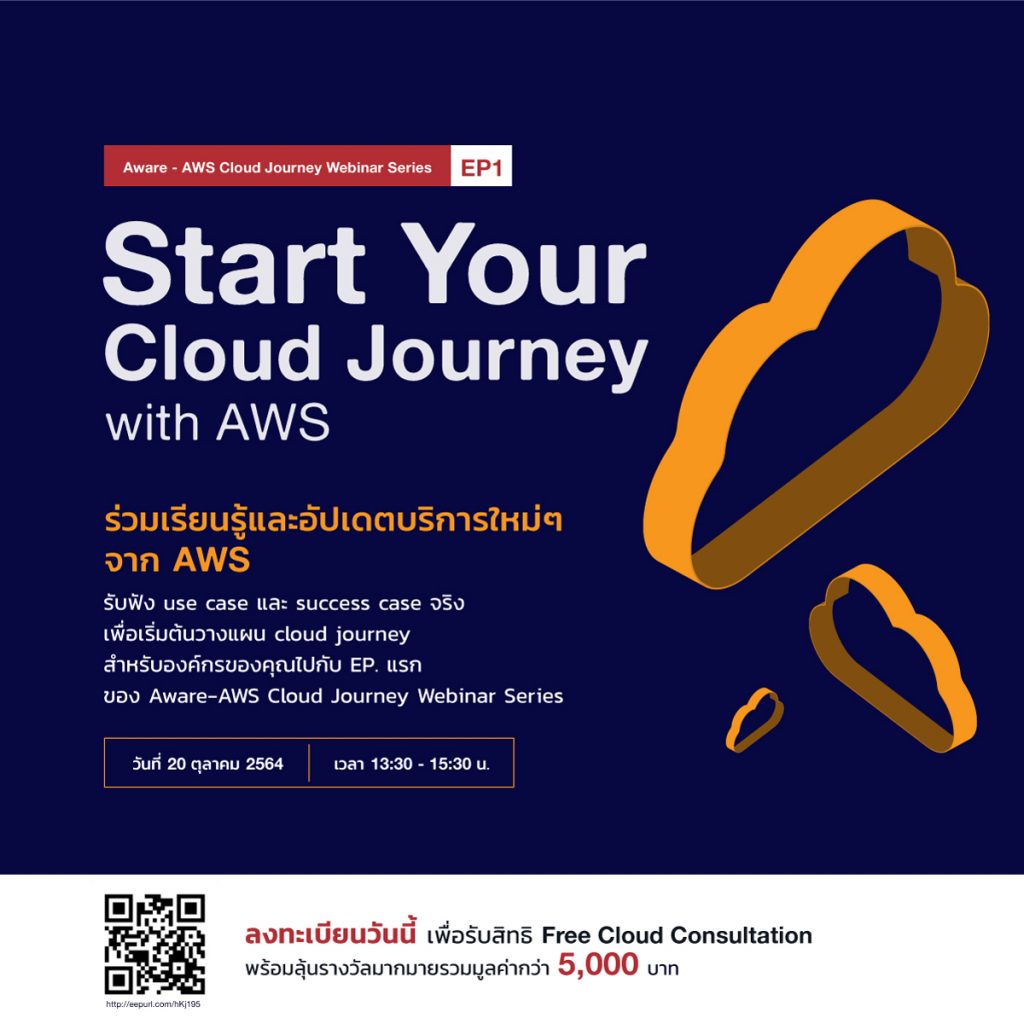 Aware-AWS Cloud Journey Webinar Series | EP1: Start Your Cloud Journey with AWS
