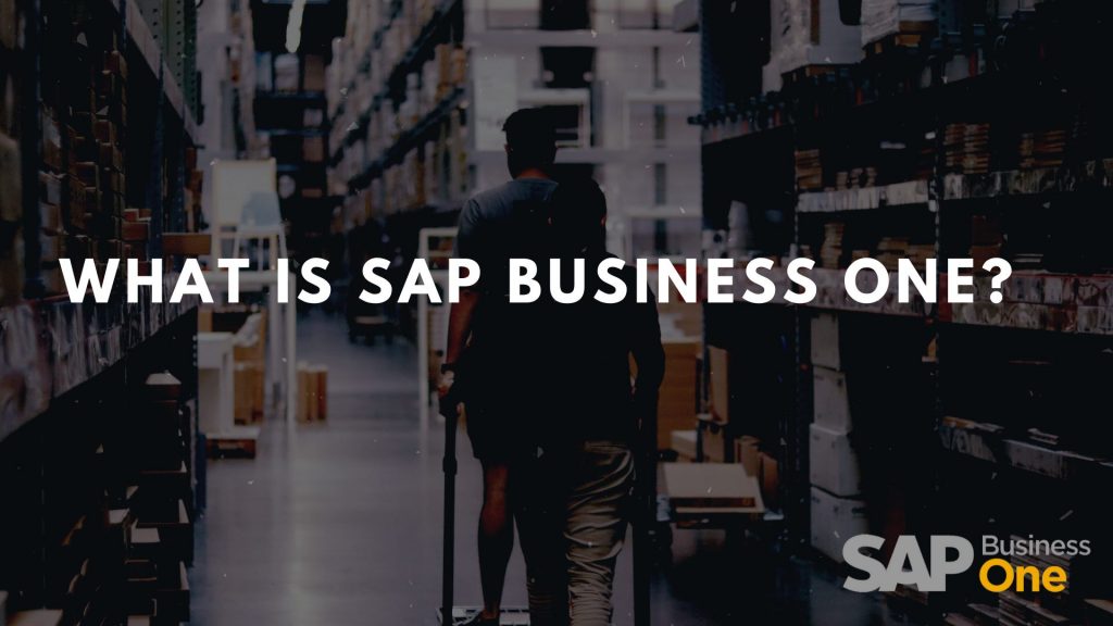 WHAT IS SAP BUSINESS ONE